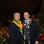 The Lieutenant Governor and the Governor pose after State of the State speech